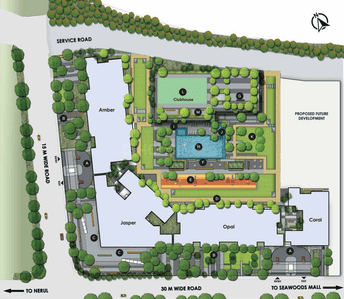 Project Image of 1900 Sq.ft 3 BHK Apartment / Flat for sale in Nerul for Rs. 35000000