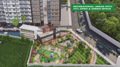 Project Image of 331.85 - 541.0 Sq.ft 1 BHK Apartment for buy in CJ Greens