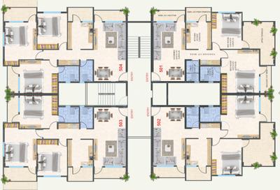 Project Image of 618.0 - 770.0 Sq.ft 2 BHK Apartment for buy in Gajanan Palace