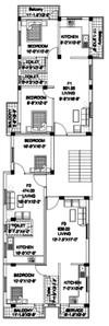 Project Image of 489.0 - 1188.0 Sq.ft 1 BHK Apartment for buy in CC Builders Annai Illam