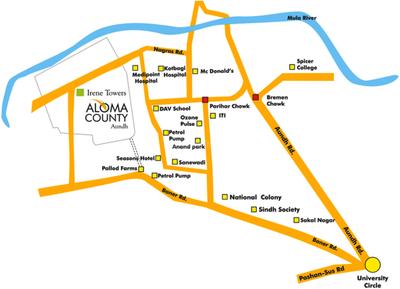 Project Image of 0.0 - 1150.0 Sq.ft 2 BHK Apartment for buy in Pride Aloma Olivia Towers