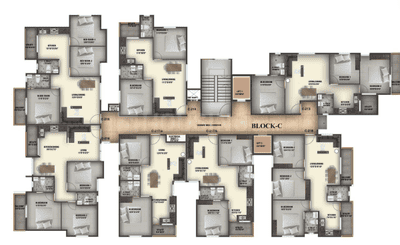 Project Image of 965.0 - 2061.0 Sq.ft 2 BHK Apartment for buy in DS Sky Classic