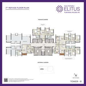 Project Image of 1013.0 - 1329.0 Sq.ft 3 BHK Apartment for buy in Kalpataru Elitus