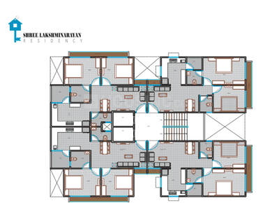 Project Image of 565.64 - 597.29 Sq.ft 2 BHK Apartment for buy in Siddhi Priya Shree Lakshminarayan Residency