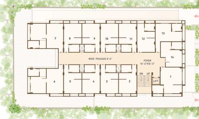 Project Image of 256.0 - 441.0 Sq.ft 1 RK Apartment for buy in Vivaan The Mantra