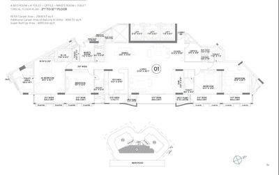 Project Image of 3647 Sq.ft 3 BHK Apartment / Flat for sale in Whitefield for Rs. 58700000