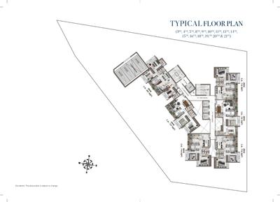 Project Image of 716.0 - 881.0 Sq.ft 2 BHK Apartment for buy in Kamdhenu Pinnacle