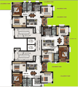 Shree Jai Vignaharta Co Operative Jai Vignaharta Co Operative Cluster Plan from 1st to 10th Floor 3