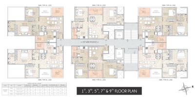 Project Image of 676.0 - 701.0 Sq.ft 2 BHK Apartment for buy in Five Star Royal Mystic