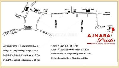 Project Image of 1410.0 - 2025.0 Sq.ft 2.5 BHK Apartment for buy in Ajnara Pride