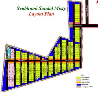 Project Image of 1200.0 - 1500.0 Sq.ft Residential Plot Plot for buy in Svabhumi Sandal Misty