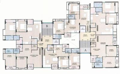Project Image of 556.28 - 687.92 Sq.ft 2 BHK Apartment for buy in Aadhya Fortune II