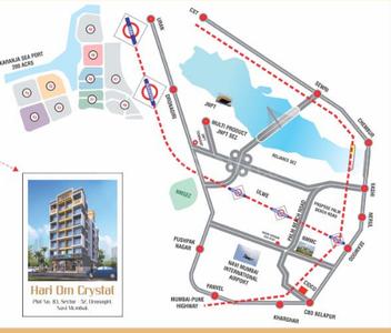 Project Image of 158.0 - 277.0 Sq.ft 1 RK Apartment for buy in Hariom Crystal