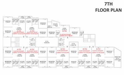 Project Image of 496.54 - 580.17 Sq.ft 2 BHK Apartment for buy in Sitaram Akshar Arcade