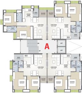 Project Image of 345.52 - 418.07 Sq.ft 2 BHK Apartment for buy in Maskan Al Hayat