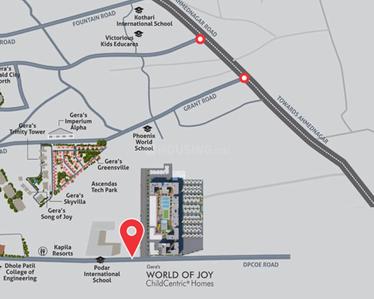 Project Image of 678.45 - 1081.88 Sq.ft 2 BHK Villa for buy in Gera World of Joy C