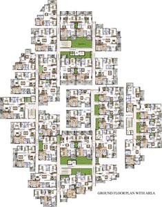 Project Image of 988.0 - 1285.0 Sq.ft 2 BHK Apartment for buy in Mahaveer Trident