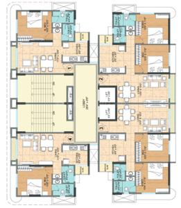 Project Image of 374.0 - 663.0 Sq.ft 1 BHK Apartment for buy in Vijay Vatika 5
