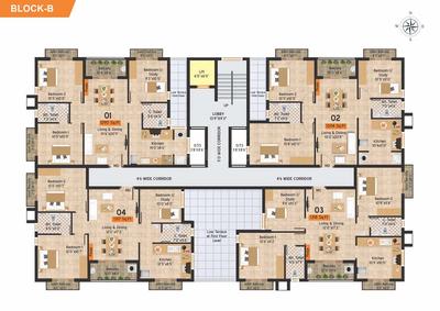 Project Image of 1126.0 - 1539.0 Sq.ft 3 BHK Apartment for buy in Rohini Mayfair