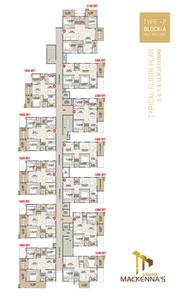 Project Image of 2035.0 - 2530.0 Sq.ft 3 BHK Apartment for buy in Svadha Mackennas