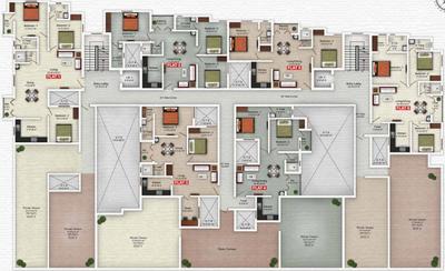 Project Image of 920.0 - 1249.0 Sq.ft 1 BHK Apartment for buy in Saradeuz Tulip