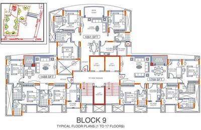 Project Image of 1488.0 - 2787.0 Sq.ft 3 BHK Apartment for buy in TVH Lumbini Square