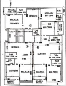 Project Image of 785.0 - 855.0 Sq.ft 2 BHK Apartment for buy in Balaji Heights
