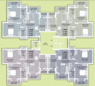 Project Image of 759.72 - 1138.93 Sq.ft 2 BHK Apartment for buy in Saldanha Homes