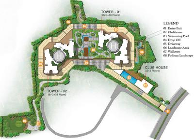 Project Image of 477.0 - 1713.0 Sq.ft 1 BHK Apartment for buy in Prestige Valley Crest