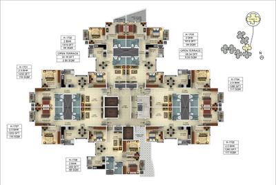 Project Image of 950.0 - 1740.0 Sq.ft 2 BHK Apartment for buy in Mantri Webcity