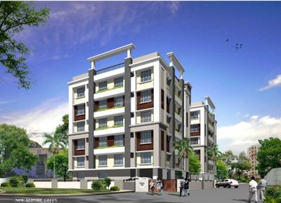 Project Image of 1797.0 - 2031.0 Sq.ft 3 BHK Apartment for buy in SKDJ New Alipore Green
