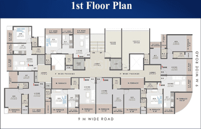 Project Image of 309.79 - 322.38 Sq.ft 1 BHK Apartment for buy in Gurukrupa Homes