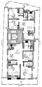 Project Image of 812.0 - 1142.05 Sq.ft 2 BHK Apartment for buy in MC SRB Flat
