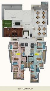 Project Image of 2491.0 - 3237.0 Sq.ft 3 BHK Apartment for buy in Noel Sentrum