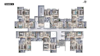 Project Image of 960 Sq.ft 3 BHK Apartment / Flat for sale in Rajarhat for Rs. 12300000