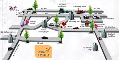 Project Image of 1729.0 - 2375.0 Sq.ft 3 BHK Apartment for buy in Gajpati Astha Prestige