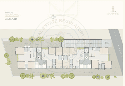 Project Image of 802.45 - 854.22 Sq.ft 3 BHK Apartment for buy in Nest Yellow Sapphire