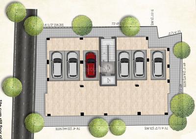 Project Image of 1248.0 - 1309.0 Sq.ft 3 BHK Apartment for buy in Green The Palms