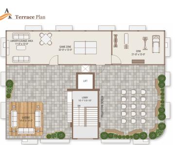 Project Image of 0.0 - 1131.29 Sq.ft 3 BHK Apartment for buy in V P Akshar Paradise