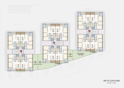 Project Image of 1985 Sq.ft 3 BHK Apartment / Flat for sale in Kudasan for Rs. 9805000