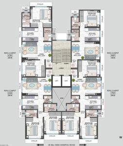 Project Image of 448.96 - 635.93 Sq.ft 1 BHK Apartment for buy in Aadhunik Aura