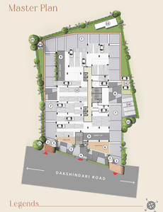 Project Image of 957 Sq.ft 3 BHK Apartment / Flat for sale in Lake Town for Rs. 11500000