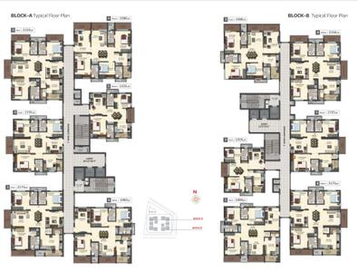 Project Image of 1225.0 - 2175.0 Sq.ft 2 BHK Apartment for buy in Bricks Skywoods