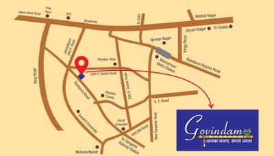 Project Image of 821 Sq.ft 3 BHK Apartment / Flat for sale in Jaisinghpura for Rs. 3300000