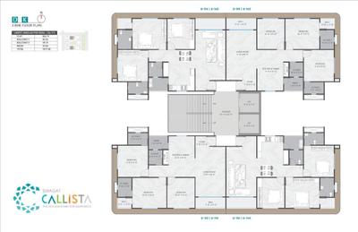 Project Image of 682.5 - 1018.0 Sq.ft 2 BHK Apartment for buy in Swagat Callista