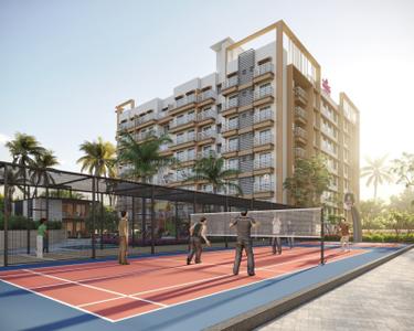 Project Image of 360.0 - 519.0 Sq.ft 1 BHK Apartment for buy in Space India Amulyam