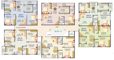 Project Image of 1020.0 - 1470.0 Sq.ft 2 BHK Apartment for buy in MR Classic