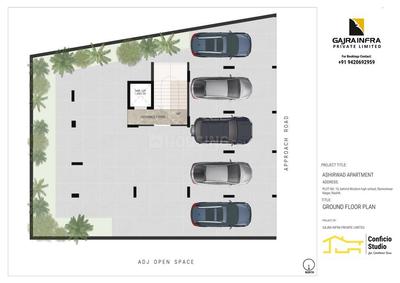 Project Image of 0.0 - 1848.0 Sq.ft 3 BHK Apartment for buy in Gajra Aashirwad