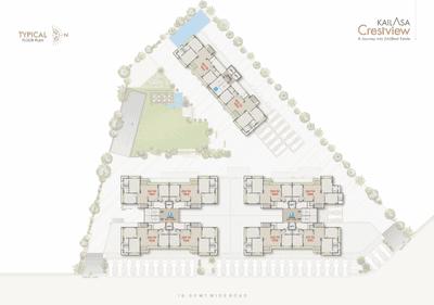 Project Image of 1935 Sq.ft 3 BHK Apartment / Flat for sale in Sargasan for Rs. 8100000