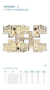 Project Image of 568.0 - 660.0 Sq.ft 2 BHK Apartment for buy in Gold Grand View Vismay Building A B C D E